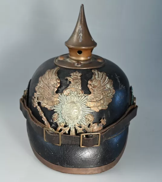 Saxe Thüringen Weimar Eisenach Inf. Regt. 94 Pickelhaube Visuel 1 principal